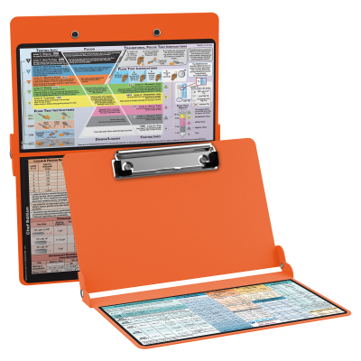 WhiteCoat Clipboard® - Orange Food Industry Edition